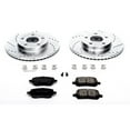 thumbnail image 3 of PowerStop Front Z23 Evolution Sport Carbon-Fiber Ceramic Brake Pad and Drilled & Slotted Rotor Kit Fits: CHEVROLET PONTIAC Select Models K2983, 3 of 10