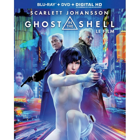 Ghost In The Shell - Le Film (Blu-ray + DVD + HD Numérique En Anglais Seulement) (Bilingue)