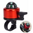 thumbnail image 2 of Bangcool Bike Bell Mini 2 in 1 Compass Aluminium Alloy Cycling Handlebar Bell Bicycle Ring for Travel Riding, 2 of 10