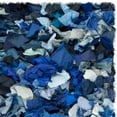 thumbnail image 7 of SAFAVIEH Rio Cassandra Confetti Polyester Shag Area Rug, Blue/Multi, 2'6" x 4', 7 of 7