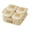 A, variant on Silicone Freezer Trays with Lid,4 Sections 50ml Food Grade Baby Food Freezer Tray with Measurement Marks,Stackable Storage Containers for Homemade Purees Breastmilk and Snacks