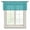 Teal, variant on Navy Blue Sheer Curtains Valances for Windows Geometric Leaf Diamond Plaid Abstract Check Chiffon Kitchen Valances for Cafe, Voile Window Treatments Curtains for Living Room Bedroom, 60"x18"