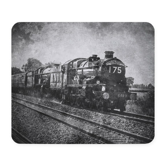 CafePress - Vintage Steam Train Mousepad - Non-slip Rubber Mousepad, Gaming Mouse Pad