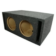 Car Audio Dual 8 SPL Bass Subwoofer Labyrinth Vent Sub Box Stereo Enclosure