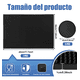 thumbnail image 2 of Tapete Para Bar 45 X 30cm Escurridora Con 5 Posavasos Barman Tapete Para Bar Xtellar Negro, 2 of 3