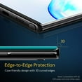 thumbnail image 6 of [1 Pack] Galaxy Note 10 Plus 6.8" Screen Protector & Camera Lens Protector, Allytech 3D Curved Edge Tempered Glass Support Fingerprint Sensor HD Clear Full Coverage for Samsung Galaxy Note10+, 6 of 8