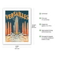 thumbnail image 2 of Versailles France - Water Fountains Palace Gardens of Versailles - Vintage Travel Poster by F. Prodhomme c.1930 - Bamboo Fine Art 290gsm Paper (Unframed) 17x22in, 2 of 4