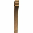 thumbnail image 2 of Ekena Millwork 3 1/2"W x 32"D x 32"H Thorton Traditional Smooth Bracket, Western Red Cedar, 2 of 13