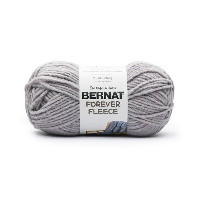 Bernat® Forever Fleece™ Yarn, Polyester #6 Super Bulky, 9.9oz/280g, 194 Yards
