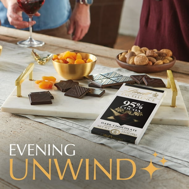 Lindt 95% Dark Bar | Bar point-of-sale for grocery retail