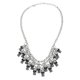 thumbnail image 2 of Skull Head Neck Chain Alloy Skull Necklace for Women in 1Pcs Silver Design, 2 of 5