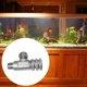 thumbnail image 3 of Difusor regulador de válvula de burbuja de contador de Co2 de cabeza simple/doble para acuario válvula de retención de sistema de acuario sin Herramientas de limpieza de acuarios plata 1 cabeza Billuyoard PT0098-01, 3 of 5