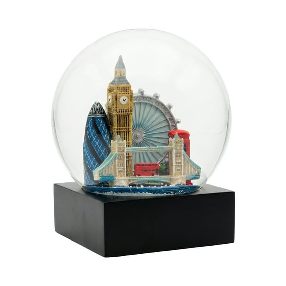 London Snow Globe 4.75 Inches Black Base