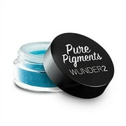 WUNDER2 Pure Pigments Ultra-Fine Loose Color Powders for Eye Makeup, Maldives Blue, 0.04 Ounce