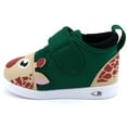 thumbnail image 2 of Giraffe Squeaky Toddler Shoes V2 | Green, 2 of 5