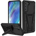 thumbnail image 1 of [PST] Samsung Galaxy S21 FE 5G Étui Blindé avec Béquille, Étui de Téléphone Rigide Robuste de Qualité Militaire, Protectrice et Antichoc, 1 of 2