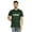 Heather( dark green), variant on Inkmeso Men's Graphic Printed Cool DaddyTshirt For Dads Round Neck with V Cut Jersey Shirt