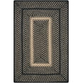 thumbnail image 5 of Homespice Manchester Primitive Bathroom Rugs 27x45 Perfect Braided Bathroom Rugs Black and Tan, 5 of 9