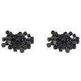thumbnail image 1 of Plastic Round Cap Chair Table Legs Ribbed Tube Insert 22mm Dia 100 Pcs, 1 of 1