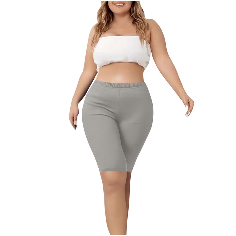 dress shorts for plus size women Final Sale Plus Size 2pc Shorts Suit in Tan