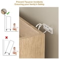 thumbnail image 6 of Studyset 46IN Shoe Cabinet With Rattan Doors,Shoe Storage Organizer,Adjustable Shelves,Freestanding 7-Tier Shoe Storage Cabinet for Entryway,Hallway,Living Room,White,Rattan Shoe Cabinet With 3 Doors, 6 of 8