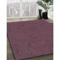 thumbnail image 2 of Ahgly Company Indoor Rectangle Patterned Raspberry Purple Area Rugs, 4' x 6', 2 of 6