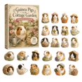 thumbnail image 2 of 24-Day Animals Advent Calendar , Christmas Countdown Calendar with 24 Pieces 2D Acrylic Cute Ornament, Christmas Tree Decorations for Xmas Animals Lover, Holiday Decor Gift, 2 of 4