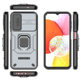 thumbnail image 4 of Allytech Galaxy A54 5G Case with Sliding Camera Lens Protector, Rugged Hybrid PC TPU Back Cover with Ring Holder Stand Military Grade Protection Phone Case for Samsung Galaxy A54 5G - Gray, 4 of 5