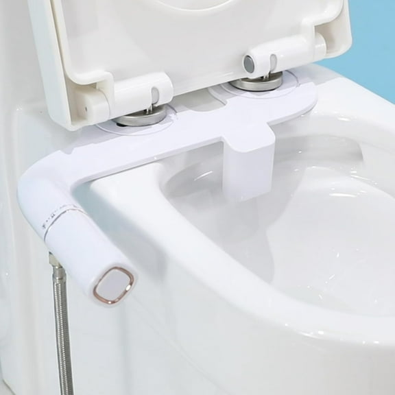 Bidet Attachment for Toilet,Ultra-Slim Self Cleaning Dual Nozzle Hygienic Toilet Bidet,Pressure Adjustable Water Pressure,Posterior & Nozzle Cleaning Bidet Attachment