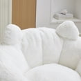 thumbnail image 3 of Sofá en forma de gato con tai largo Sofá de bolsa de frijol para adultos sin instalación Adecuado para varios entornos como sala de estar, dormitorio, 3 of 5