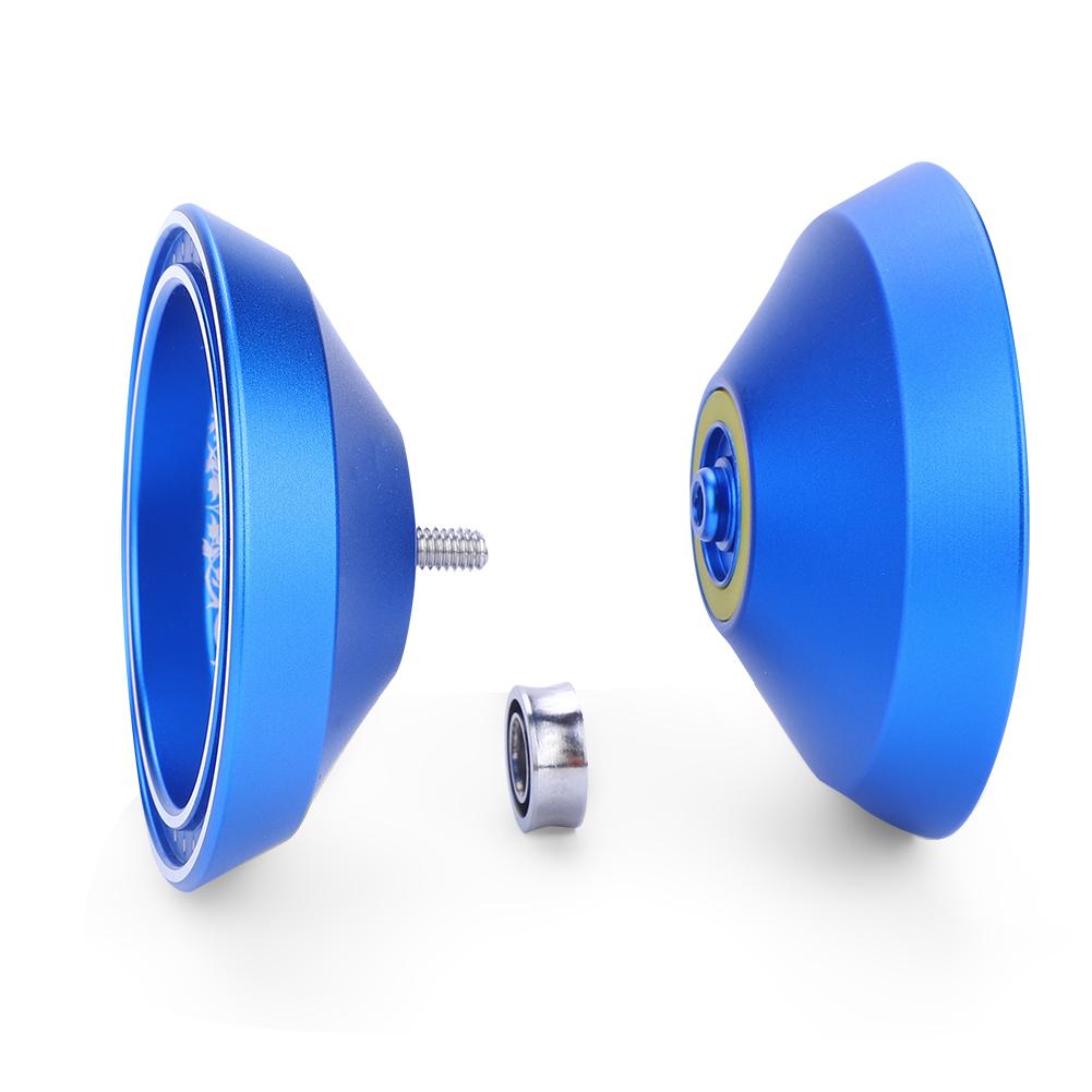 Yosoo Yoyo Toy, Kids Child Professional Blue Yoyo Aluminium Alloy
