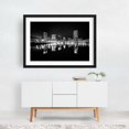 thumbnail image 2 of The Inner Harbor Skyline B&W - Baltimore Maryland Photography Black Framed Wall Art Print 24 x 36 inches, 2 of 4