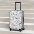 thumbnail image 6 of Gukieu white Moose winter tree Print Suitcase Protective Cover, Elastic Zipper Buckle Suitcase Protective Cover, Suitable for Travel, Business Trip-X-Large, 6 of 7