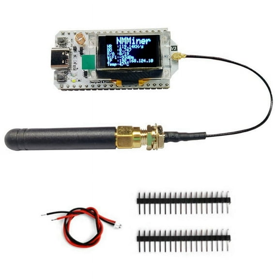 Nerdminer Hash Rate 119KH/S 0.96 Inch OLED Screen Nerd Miner Bitcoin Solo BTC Lottery ESP32