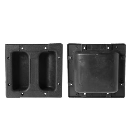 

Plastic Handles Pull Handles Container Handle Black Finger Flush Pulls Loudspeakers for Stage Speakers Closet Pocket