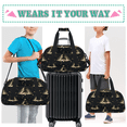 thumbnail image 6 of Qzaxky Personalized Christmas Bag Gym Bag Custom Duffle Bag Christmas Bag with Name Overnight Bag Christmas Night, 6 of 7
