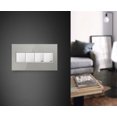thumbnail image 7 of Legrand Awm4g4 Adorne Real Materials 4-Gang Light Switch / Outlet Cover Wall Plate -, 7 of 7