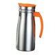 thumbnail image 3 of Jarra de café aislada de acero inoxidable de 1 litro para dispensador de bebidas frías/calientes Naranja con asa, 3 of 9