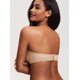 thumbnail image 3 of Sostén DOBREVA Strapless de Malla Transparente con Aros Beige 34F, 3 of 6
