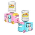 thumbnail image 1 of Jouet Distributeur de Boissons Réaliste à Double Prise pour Enfants avec Compartiment de Rangement pour Gobelets, Convertible en Trottinette de Jeu, Matériau ABS, Compatible avec Bouteilles d'Eau Minérale/boissons à Ouverture de 2,8 cm, Couleur Rose/bleu, 1 of 7