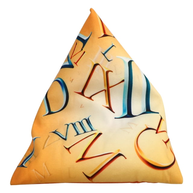 KAKOWELY Phone Multi-angle Triangular Support Pillow Pillow Reading Stand for Home Dorm Daily Use (Yellow),7.09X"X5.71"X5.51"