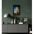 thumbnail image 5 of IBA Indianbeautifulart Lord Krishna Picture Frame Religious Poster Black Wall Frame Deity Photo Frame Wall Decor&nbsp;For Home/ Office/ Temple-6 x 8 Inches, 5 of 7