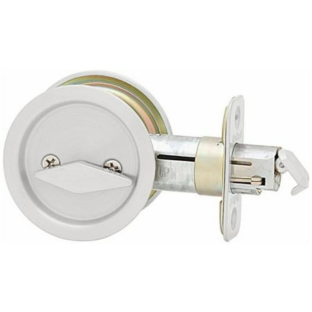 Kwikset 335 Round Privacy Bed/Bath Pocket Door Lock