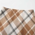 thumbnail image 6 of Aofany Fashion Women Plaid Zipper A-Line Skirt Elastic High Waist Short Skirt, 6 of 8