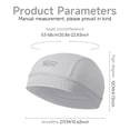 thumbnail image 5 of SAITAG 2 Pcs Cooling Skull Cap Helmet Liner - Moisture Wicking, Quick-Drying, Lightweight Beanie Head Wraps for Sports & Cycling, Men & Women, 5 of 6