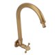 thumbnail image 1 of Grifo De Agua Fría Simple, Grifo De Cobre De 360 ​​​​grados De Cobre Montada En La Pared, Grifo Al Aire Libre Para Balcones Al Aire Libre, Jardines, Terrazas, Lavandería, 1 of 7