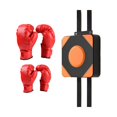 thumbnail image 3 of Fighting Pad PU Focus Mat Equipo Competición Hogar Fitness Boxeo Montado en la pared Estilo cuadrado C Cola Entrenador de boxeo, 3 of 8