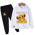 thumbnail image 4 of Conjunto de sudaderas con capucha del Rey León Simba para niños de 4 a 16 años, ropa para bebés, ropa para niños y niñas, jerséis, pantalones largos, conjunto de dibujos animados para niños, 4 of 5