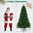 thumbnail image 2 of Gymax 7 FT Pre-Lit Artificial Christmas Tree Hinged Xmas Tree w/ 1188 Branch Tips & 700 LED Lights, 2 of 10