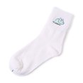 thumbnail image 1 of Bewildely 1 par de calcetines de mujer de algodón de tubo medio lindo Animal bordado moda transpirable reutilizable calcetería informal para mujer Suministros térmicos Tipo 1 Bewildely HA071734-01, 1 of 6